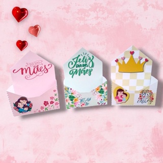 10 Caixas envelope para sabonete ou chocolates Dia das Mães, Mimo dia das mães, presente dia das mães em Oferta na Shopee