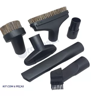 Kit Universal Bicos Bocal Adaptador Acessorios Para Aspirador de Pó Convencionais - (NÃO SERVE PARA VERTICAL)