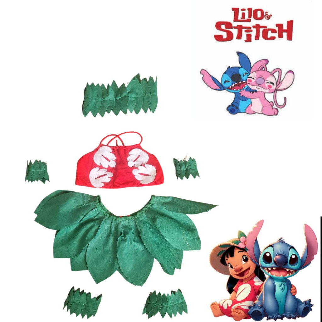Fantasia Lilo & Stitch,dos 0 aos 6 anos,festa,mesversário bebê | Shopee ...