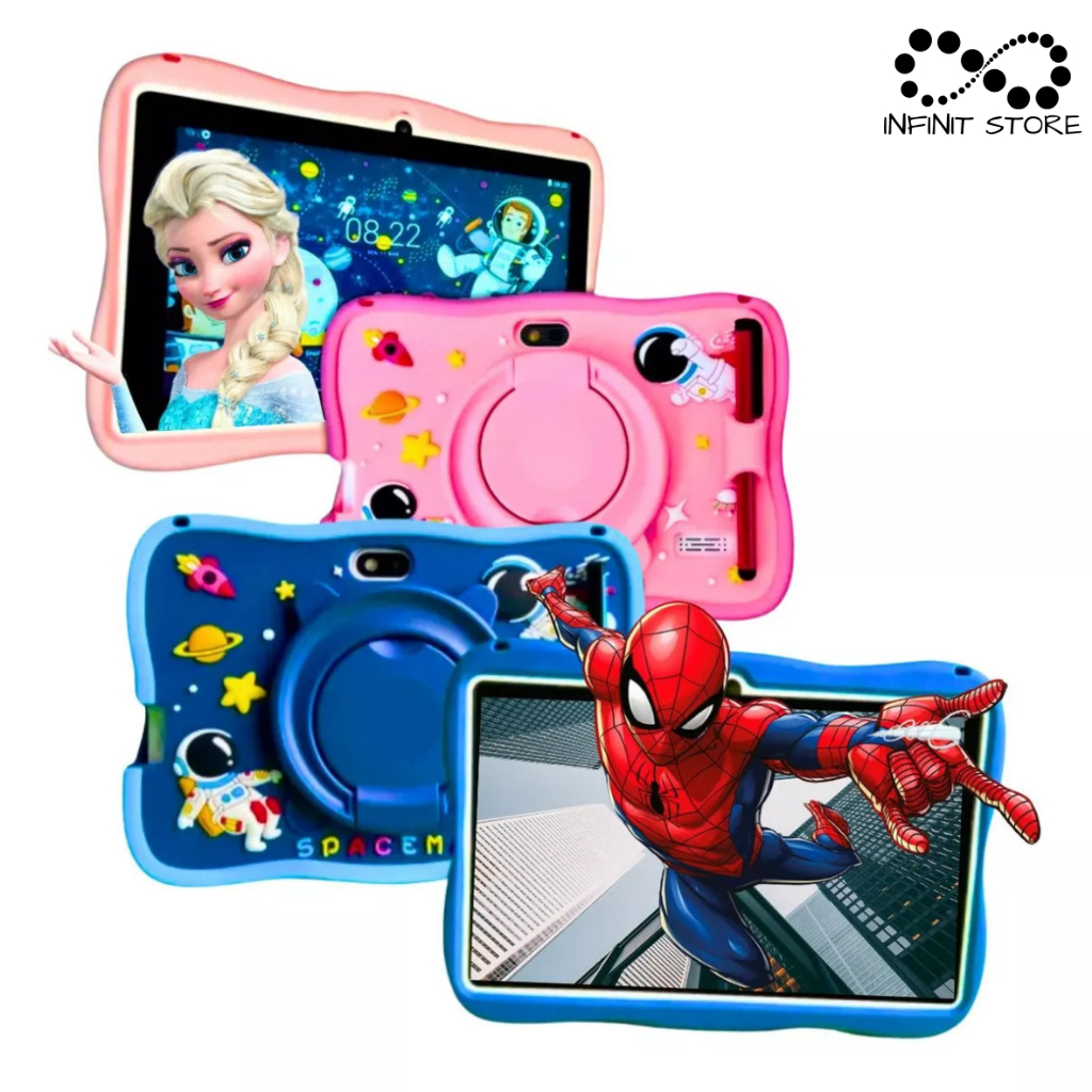 Tablet Infantil Kids Astronauta Para Crianças 7 Polegadas 64GB | Shopee ...
