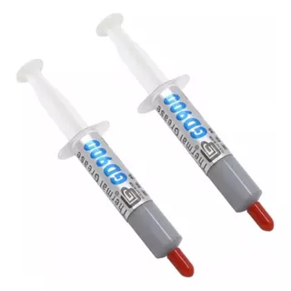 Kit 02 Unidades de Pasta Térmica Prata Gd900 Silver Thermal Grease Original (2 X 7g) - Total 14g