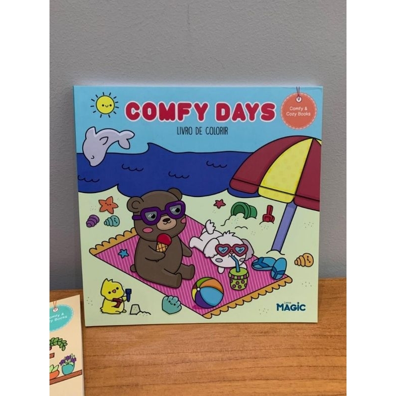 Livro Para Colorir Cozy Friends - Cozy Time - Livro Pintura - Comfy e ...