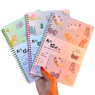Caderno Cut Cat Gatinhos B5 - 64 Folhas