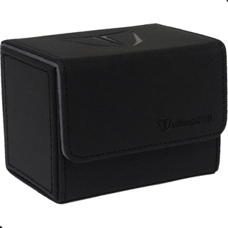 Deck Box Case Black Out 80+ Ultimate Pro Magic Pokemon Yugioh