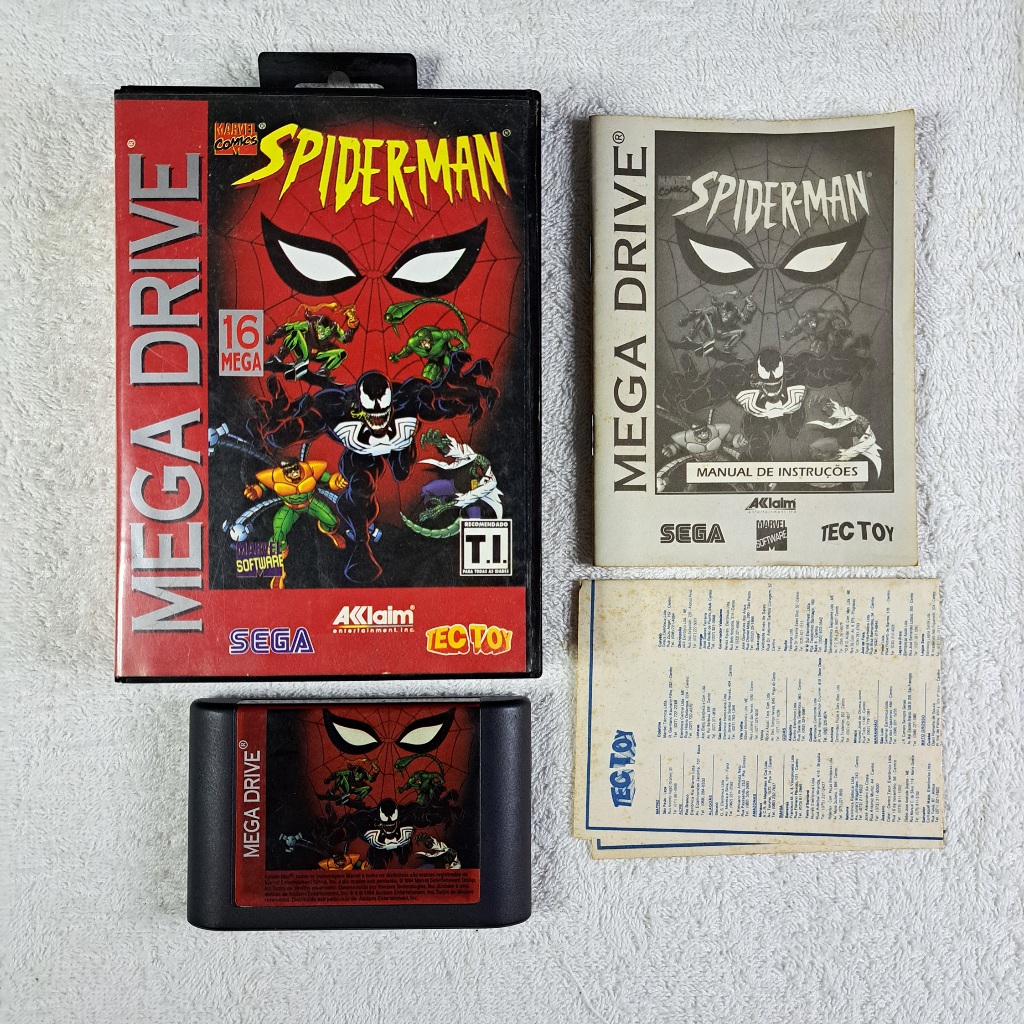 Spiderman - Sega Mega Drive PAL (Gebraucht) in Rivera für CHF 10 – mit