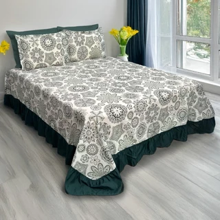 Colcha Casal Queen - 3 Pçs - Charlotte