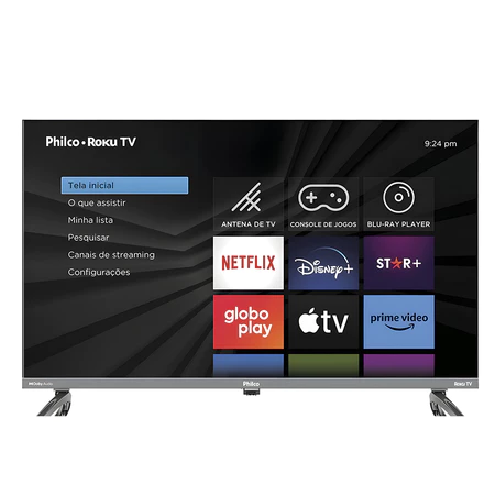 Smart tv 32 Philco ptv32g7pr2cgb roku led hd dolby audio