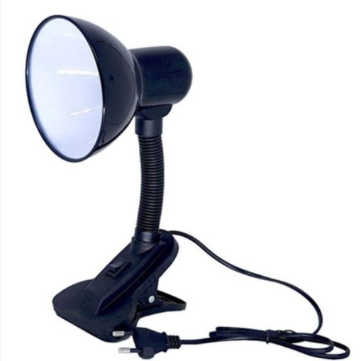 Luminária Mesa Garra Presilha Bivolt Leitura Estante Quarto