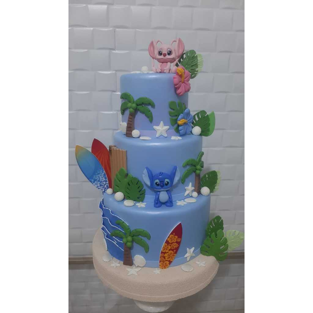 Bolo Cenográfico Stitch | Shopee Brasil