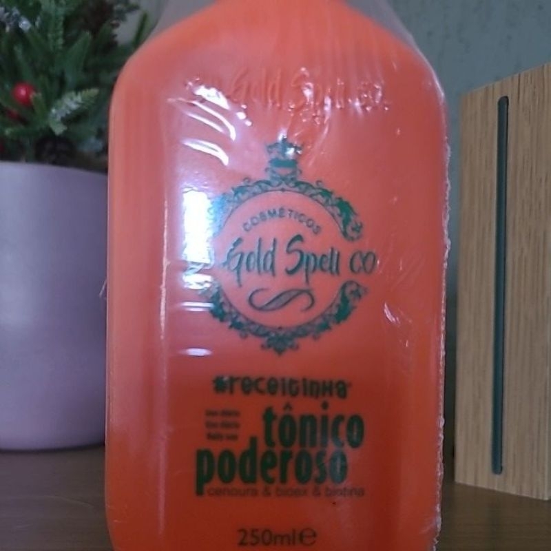 Tônico poderoso Gold Spell 250ml | Shopee Brasil