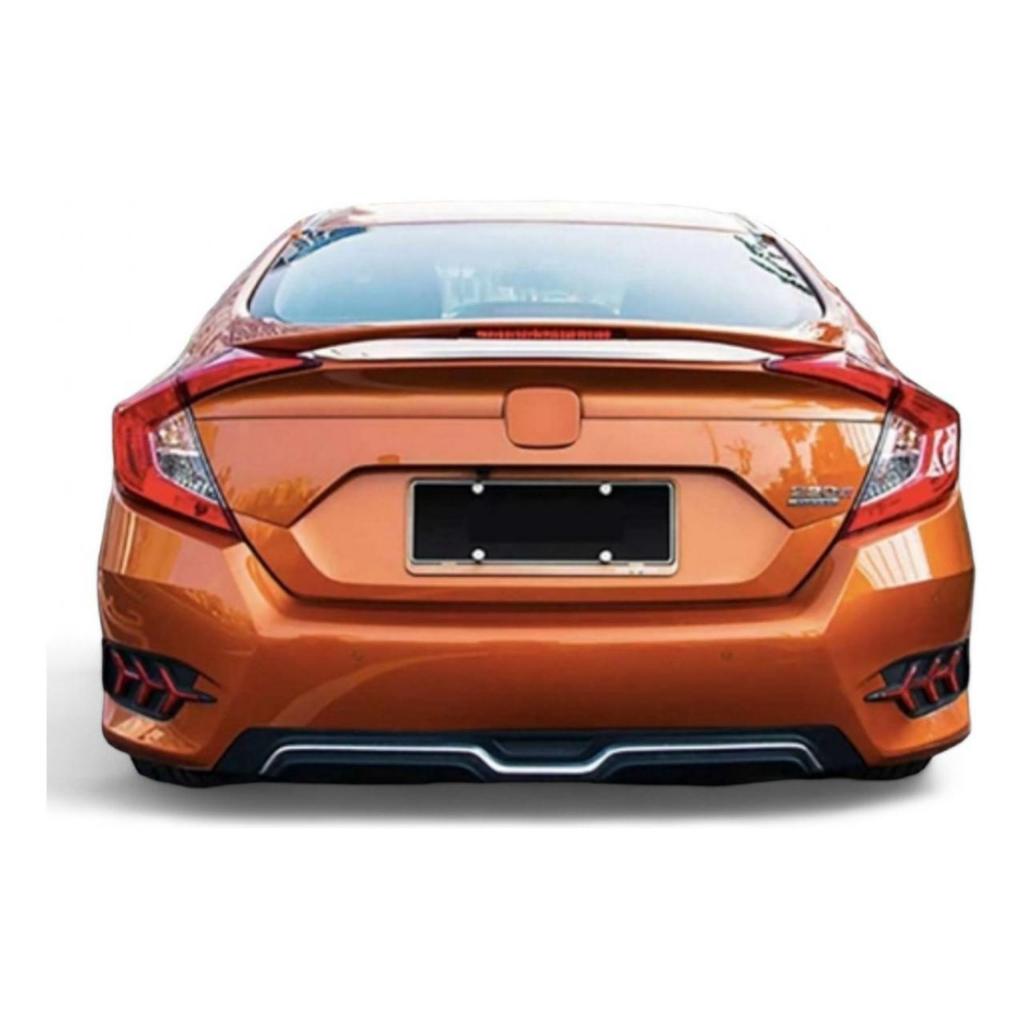 Acessórios Aerofólio Honda Civic G10 P/ Pintar G10 2017 2018 2019 2020 ...