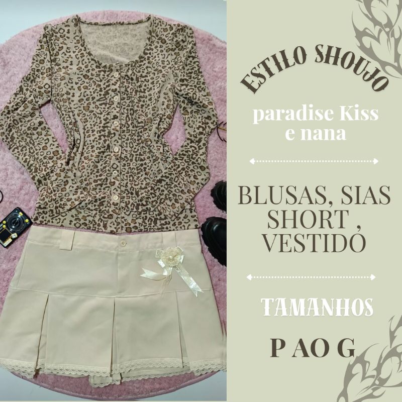Blusa Feminina Alcinha Frente Única Vestido Saia Camisa Brechó Bazar