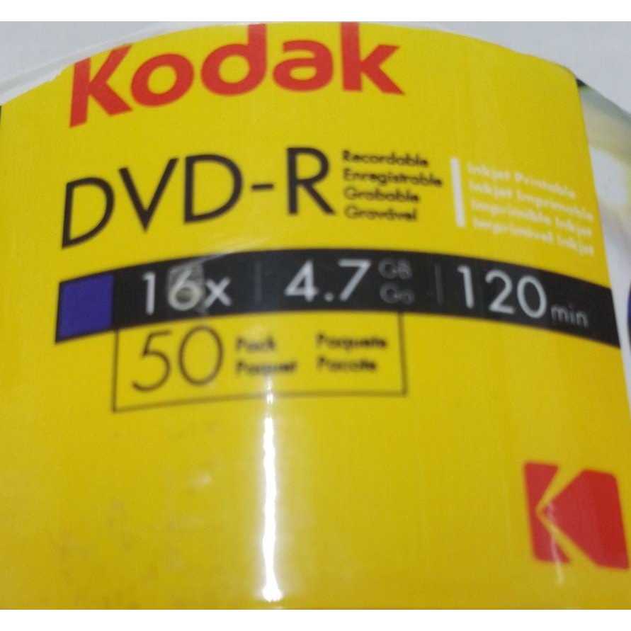 Dvd-r Printable Kodak 16x 4.7gb 120min 10 Unidades ( 26248 ) | Shopee ...