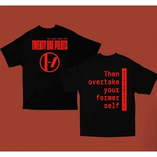 Camiseta Twenty One Pilots The Clancy World Tour Frente + Costas Algodão Unissex