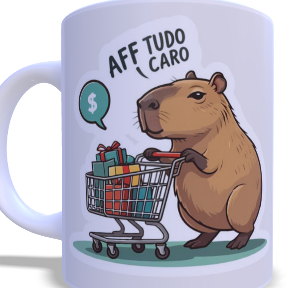 *Caneca capivara,nao deixe de levar casa ou presentear caneca que é a febre do momento ,capivara