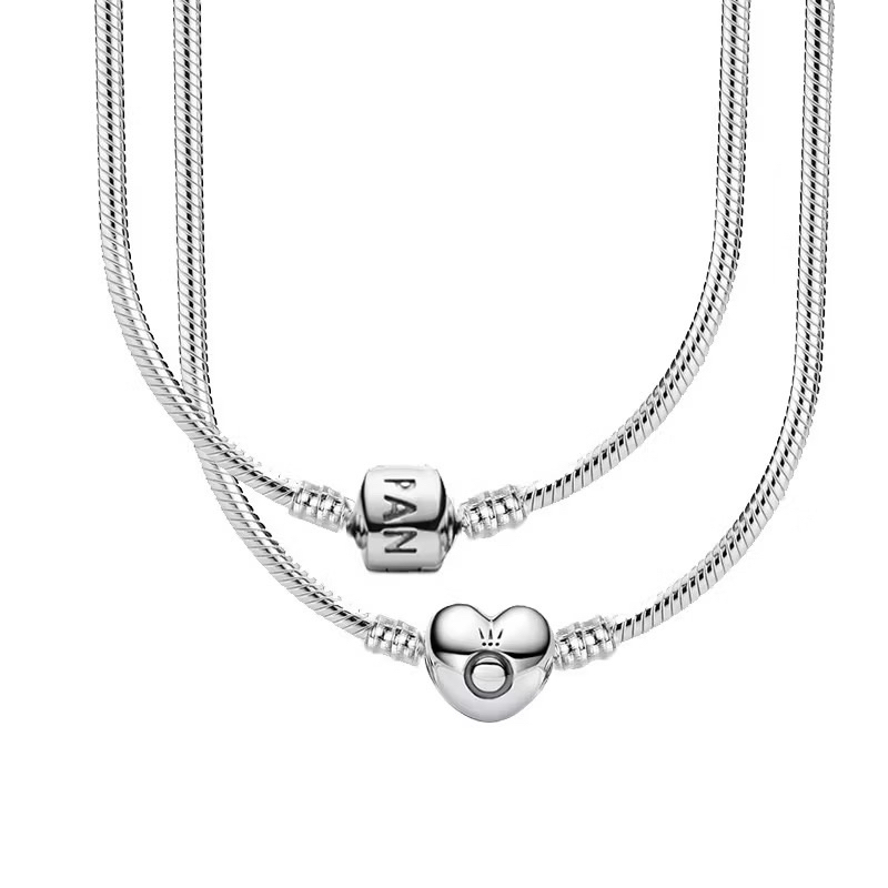 Colar Pand (Com Todas Embalagens Dora) Prata 925 bracelete crie combine ...