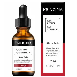 Sérum com 0,3% de Retinol e 0,5% de Vitamina E com alta eficácia na melhora de rugas, linhas finas, olheiras