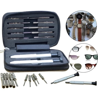 Conjunto de chave de fenda para óculos de 10 peças sortimento de ferramentas ópticas