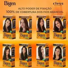 Coloração Tinta Tintura para cabelo - BIGEN - Sem amônia - diversas cores em Oferta na Shopee