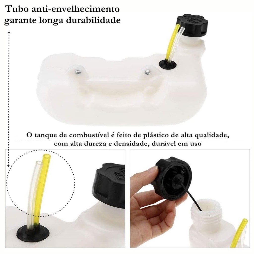 Tanque Combustível Completo Para Roçadeira Yamasaki Ry-43 / Ry-52