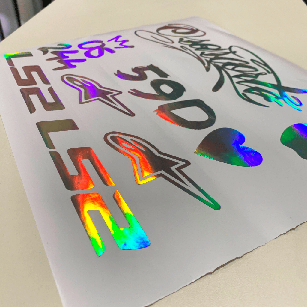 Kit Adesivos Holográfico Para Moto 244 59d Alpinestars Bike