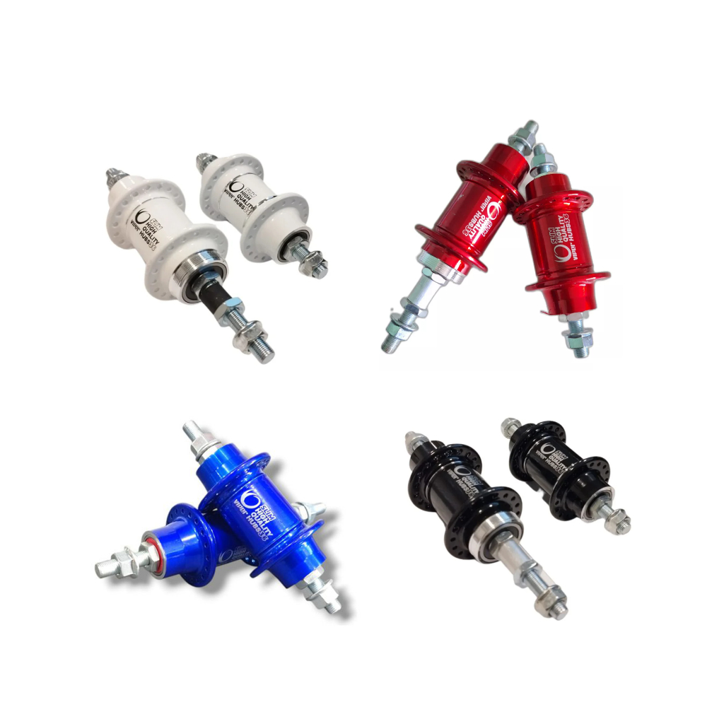 Par Cubos Rolamentados 36 Furos Alumínio P/ Bike Viper Par - NÃO são p/ disco