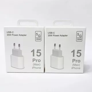 Carregador Turbo 35W iPhone USB C Original Fonte PD Carregador iPhone 15 iPhone 16