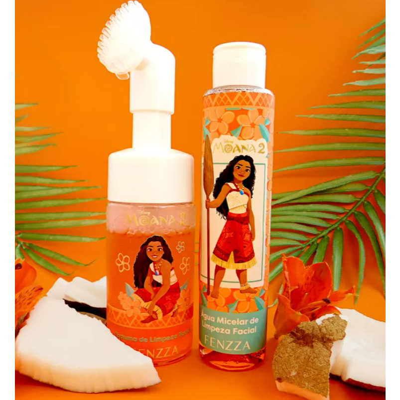 MOANA クレンジング　洗顔ソープセット Linha Moana 2 - Fenzza (Hidratante corpo e mãos e Espuma de