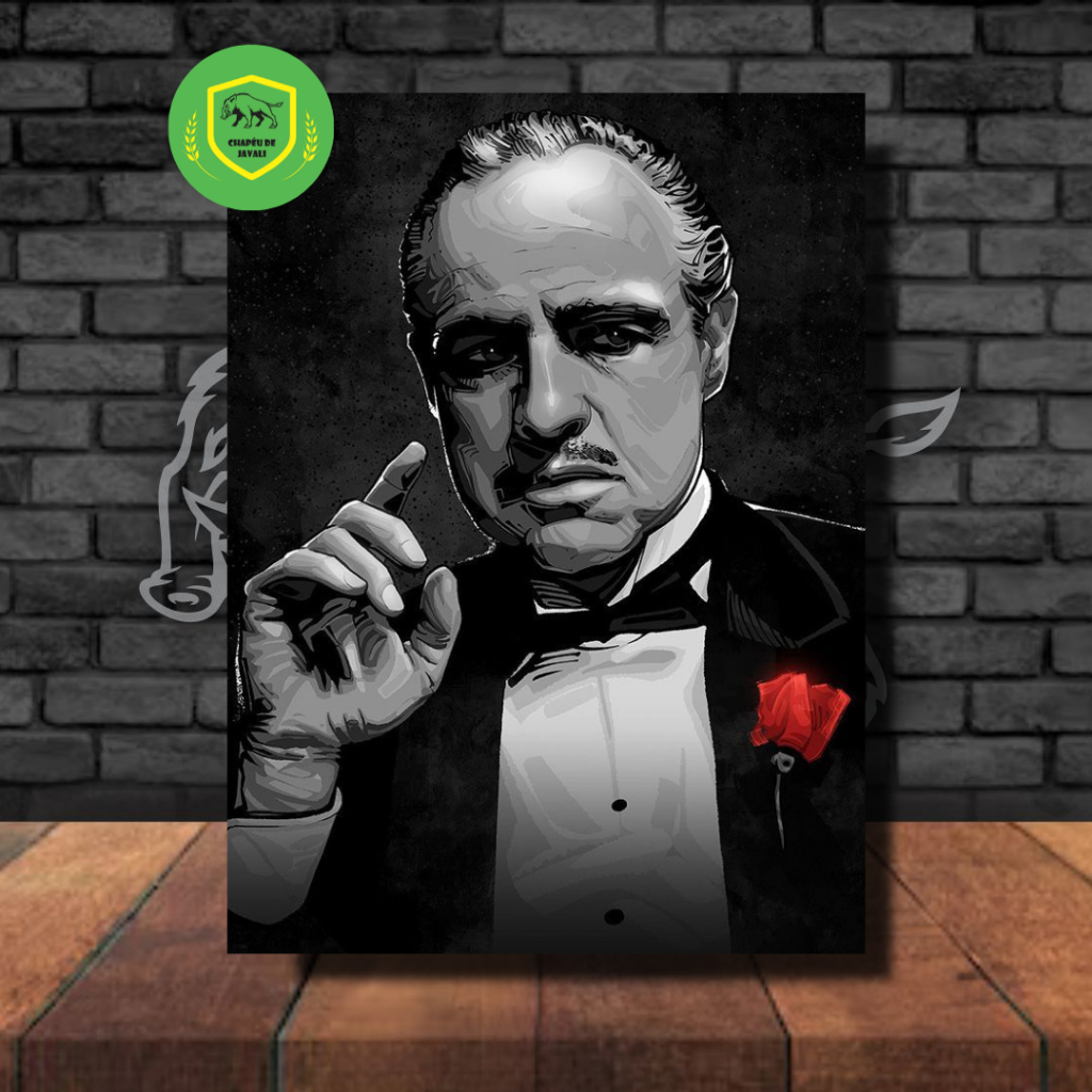 QUADROS DECORATIVOS O PODEROSO CHEFÃO | Shopee Brasil