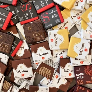 Cacau Show Kit Tabletes Chocolate 5g cada Sortidos Lembrancinha Mimo Cliente Promoção Páscoa Amigo Chocolate em Oferta na Shopee