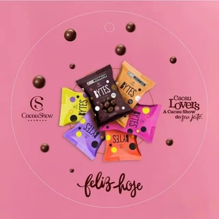 Chocolate Cacau Show Bytes 100 g Drageados Ao Leite Amendoim Kids Promoção Páscoa Amigo Chocolate em Oferta na Shopee