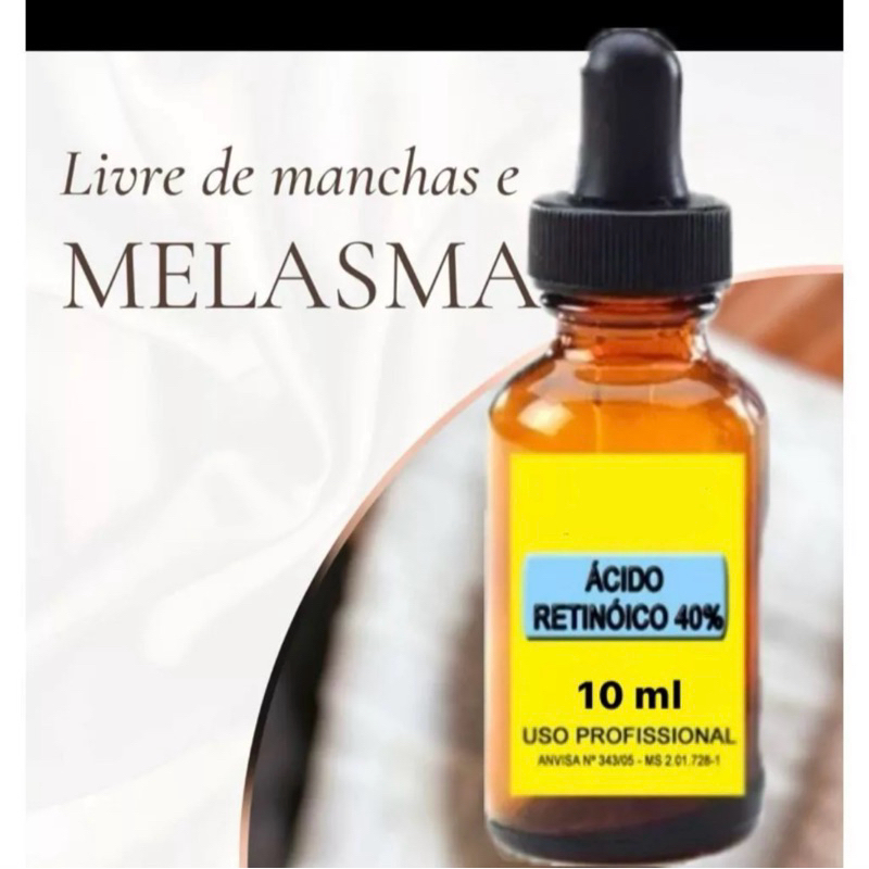 Serum para tratamento de MELASMA e MANCHAS DE ACNE - 10 ml | Shopee Brasil