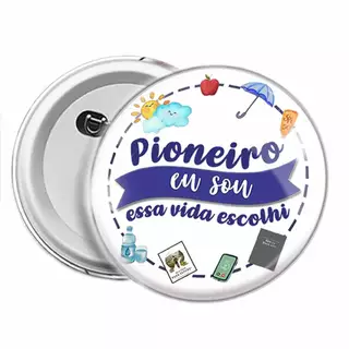 4 a 25 Bottons personizado pioneiros melhor vida de todas Tamanhos 4,5 cm e 3,5 cm