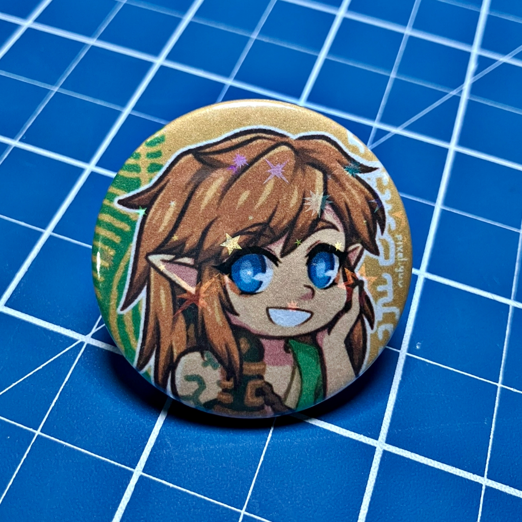 Botton Zelda TOTK - Link | Shopee Brasil