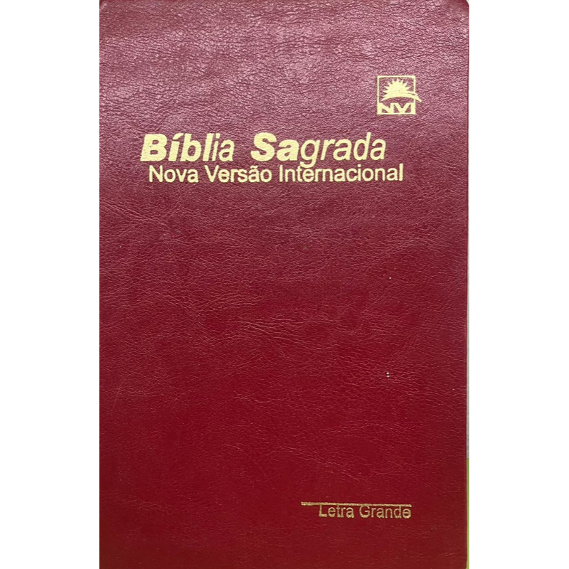 Bíblia Sagrada - Nova Versão Internacional - NVI - Letra Grande Vários ...