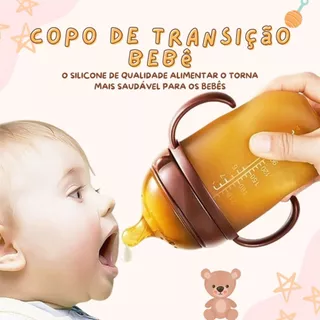 Mamadeira Que Imita O Peito Da Mãe 150ML/240ML 0 A 36 Meses Mamadeiras Para Bebe Fofa Kit Mamadeira Para Bebê em Oferta na Shopee