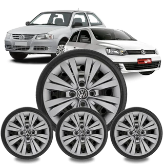 Kit Calota Gol Parati 2000 2001 2002 2003 2004 Aro 13 244vw