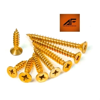 Parafuso Chipboard 3,0 mm para Madeira Cabeça Chata Philips