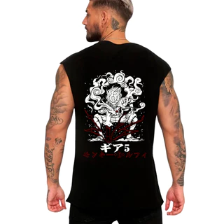 Camiseta Regata Anime Pirata Mar Gear 5 Manga Japonês