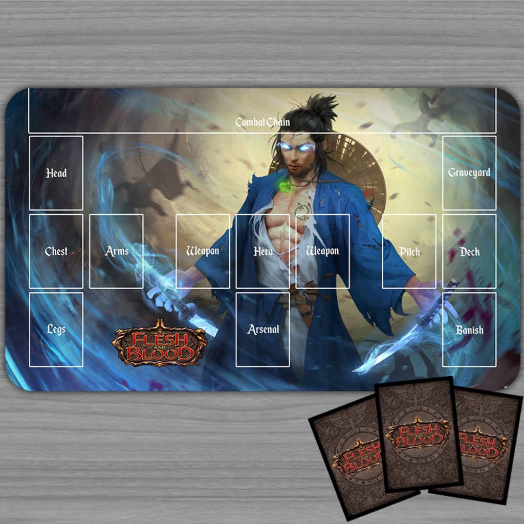 PLAYMAT FLESH AND BLOOD TCG - LORD OF WIND KATSU | Shopee Brasil