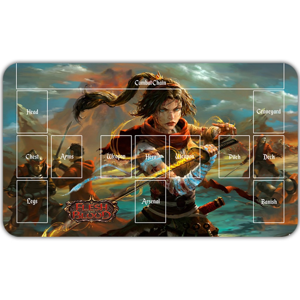 PLAYMAT FLESH AND BLOOD TCG - SCAR FOR A SCAR IRA | Shopee Brasil
