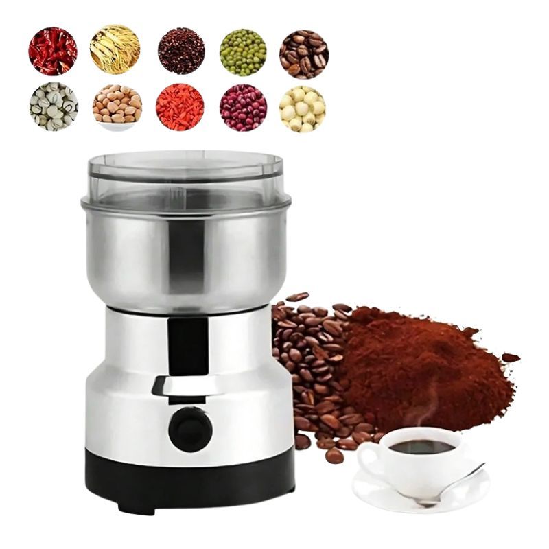 Moedor Café Moinho Triturador Elétrico De Grãos Sementes Erv