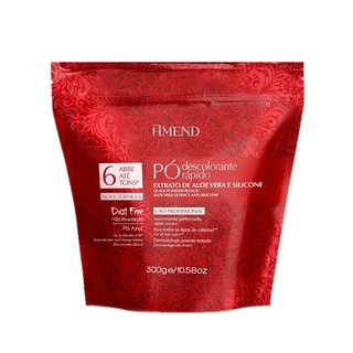 Amend Pó Descolorante Extrato de Aloe Vera e Silicone 300g em Oferta na Shopee