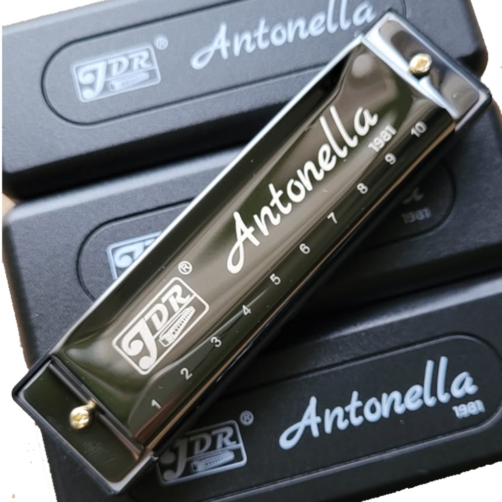 Harmonica Blues En Do - 10 Trous 20 Tons | Pour Débutants Et Pros | Étuï Inclus | Idéal Cadeau - 8