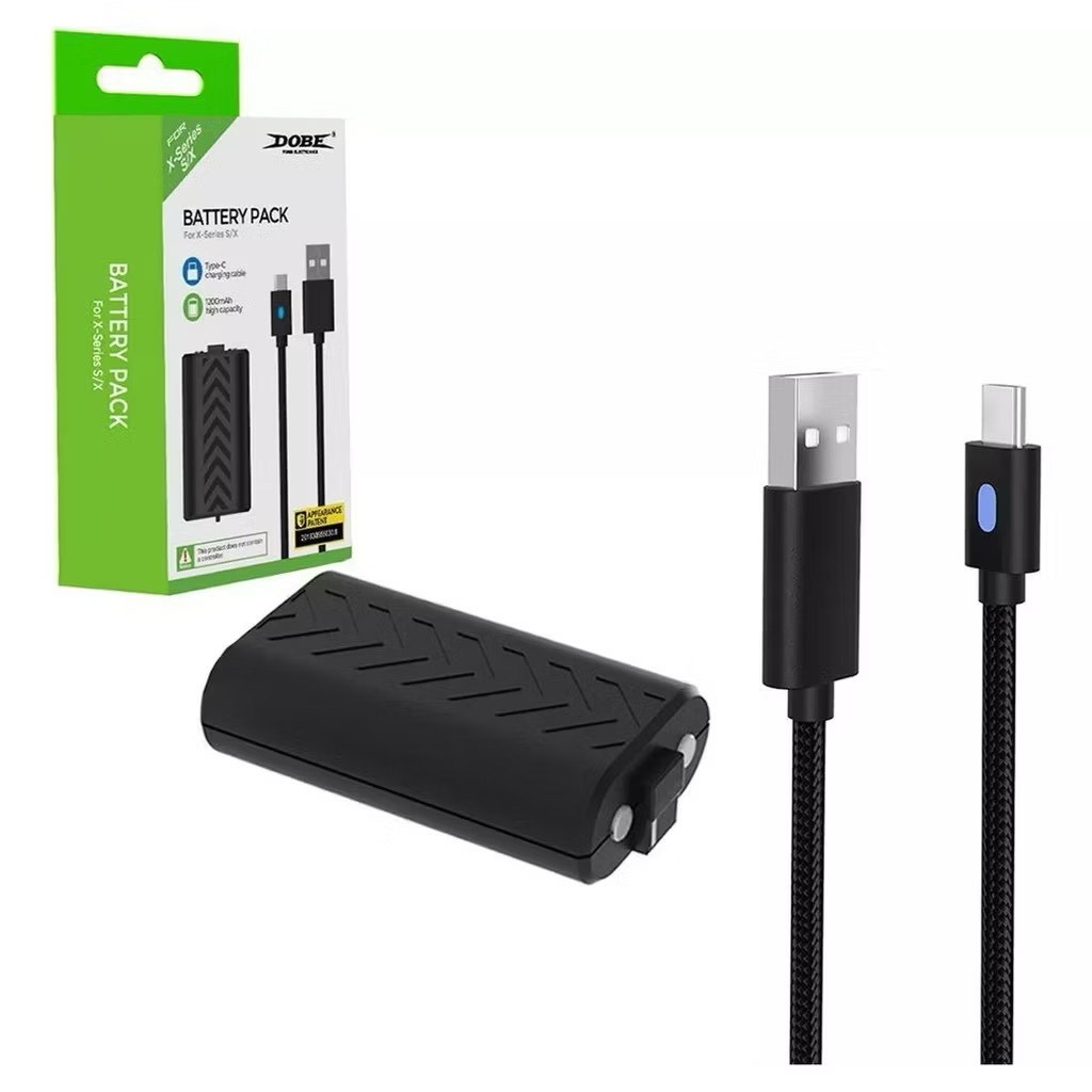 Bateria preto para controle xbox series x/s DOBE