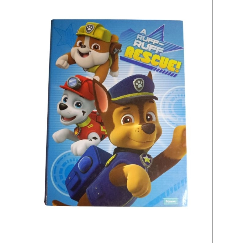 Caderno Patrulha Canina - A Ruff-Ruff Rescue! - 96 folhas | Shopee Brasil