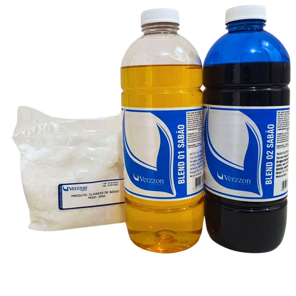 Blend 1 e 2 para fazer 20L de Sabão Líquido - Fragrância Omo