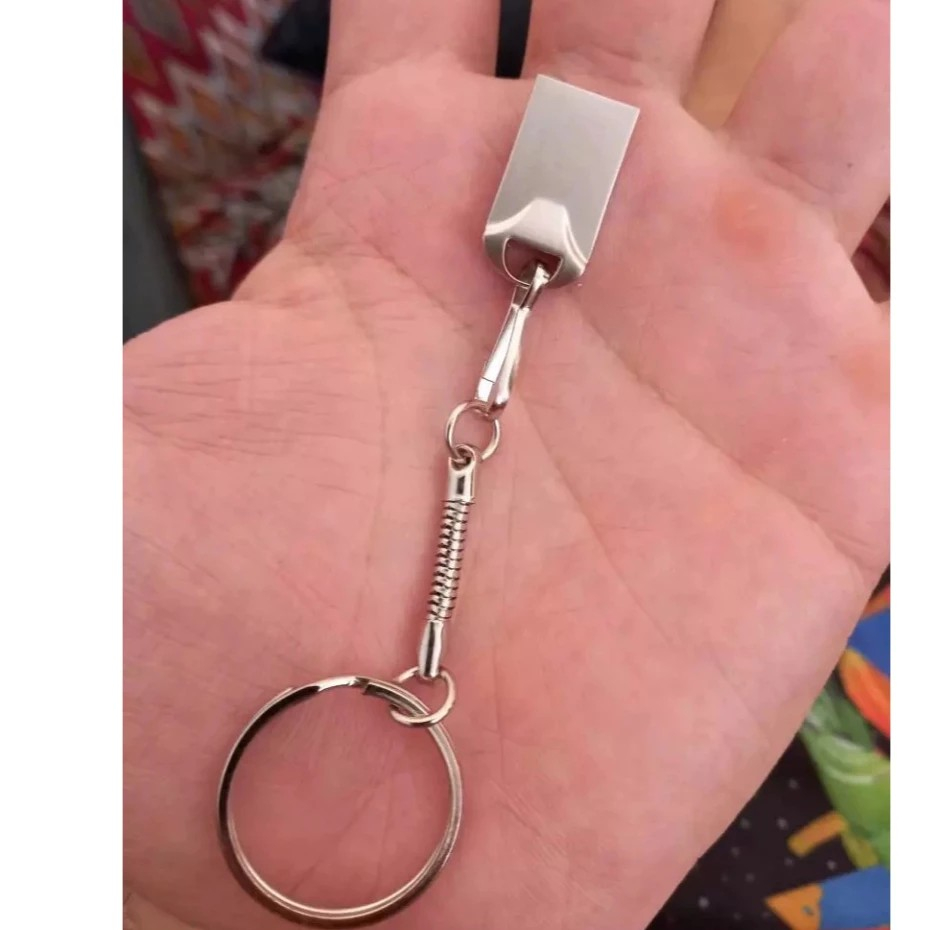 Mini Pendrive original 8GB/32GB/64GB/128G Modelo Chaveiro Metal