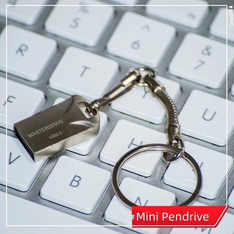 小物 user_731e0831 Mini Pendrive original 8GB/32GB/64GB/128G Modelo Chaveiro Metal