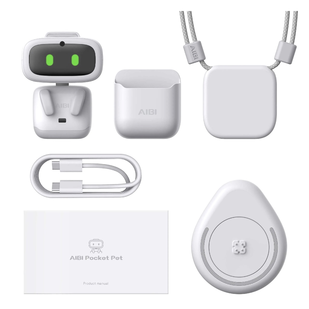 Aibi Pocket Pet Robot Robô Bot Com Inteligência Artificial